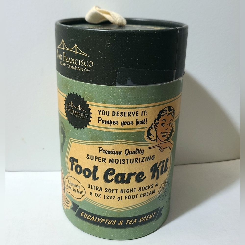 San Francisco Soap Company Eucalyptus & Tea Scent Foot Care Kit